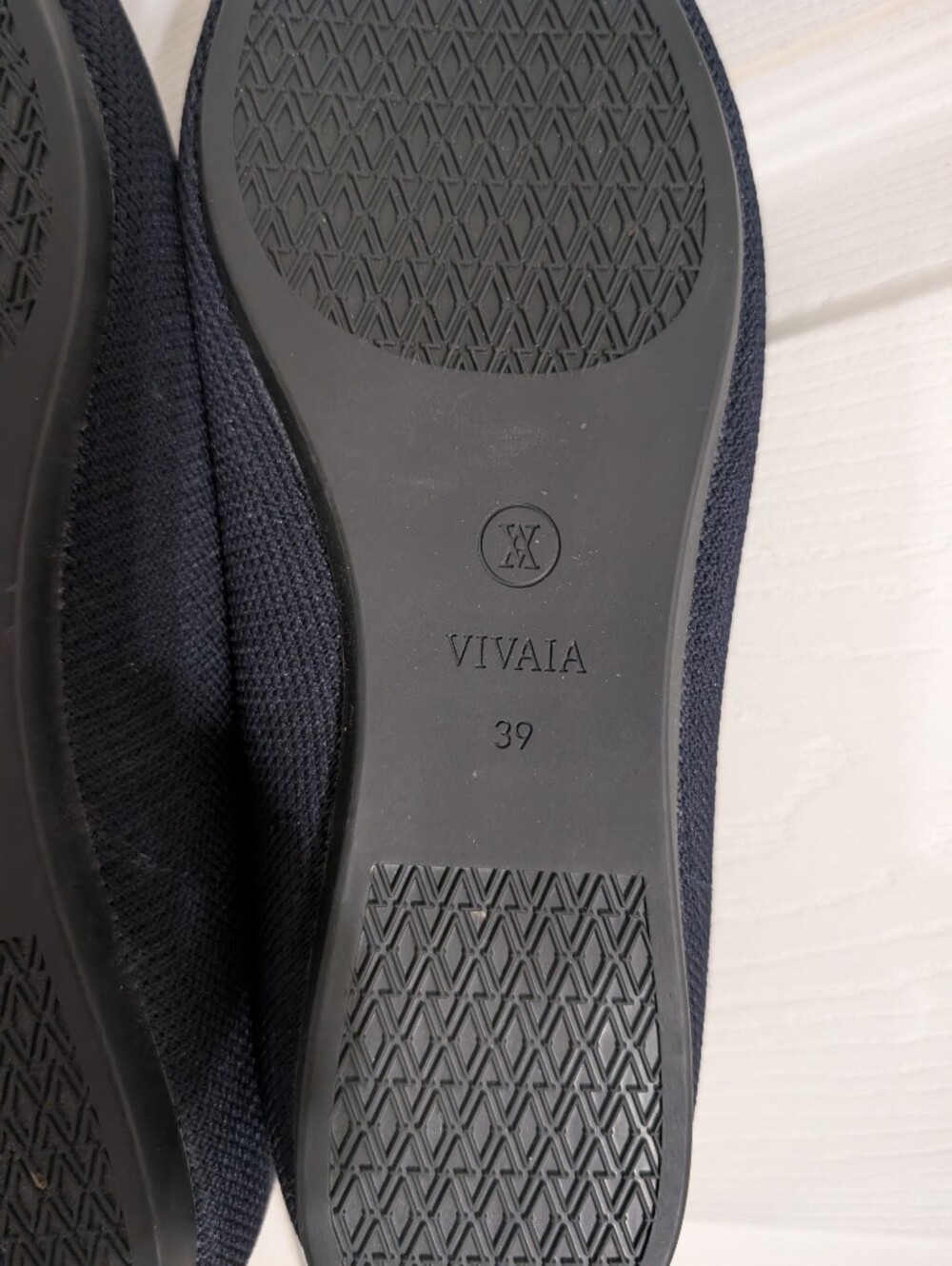 Vivaia Aria Womens Shoes Blue Flats Point Toe Knit Size 39 US 8-8.5 - Picture 8 of 9